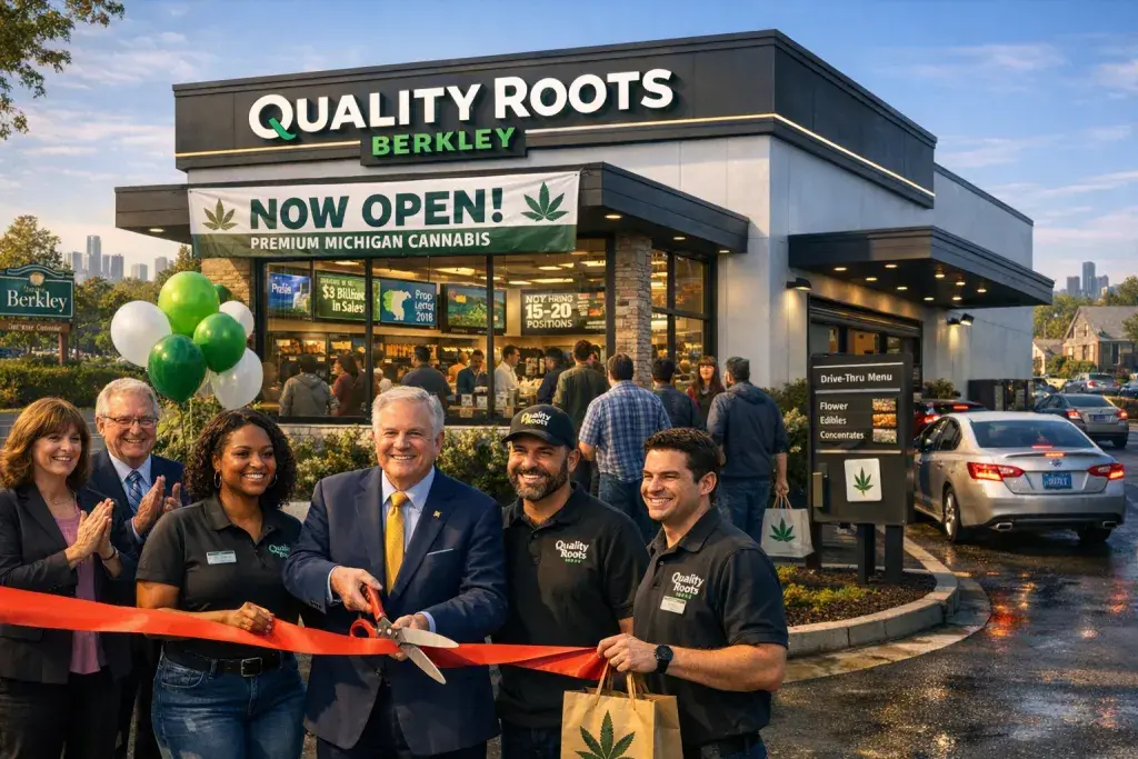 Quality Roots Expands Cannabis Retail Footprint with Berkley Store Opening