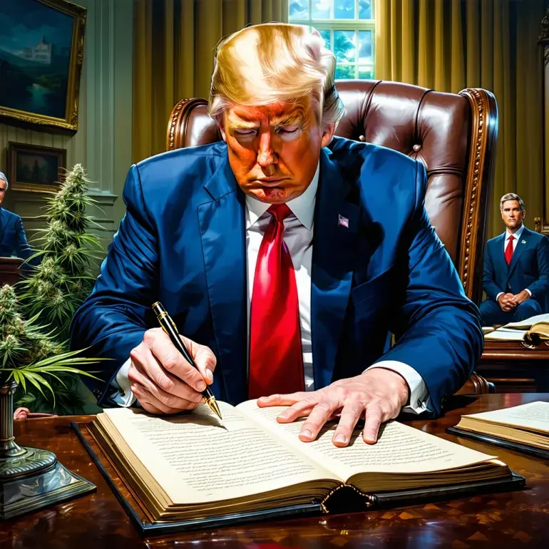 Trump Signs Executive Order Rescheduling Cannabis to Unlock Medical Research