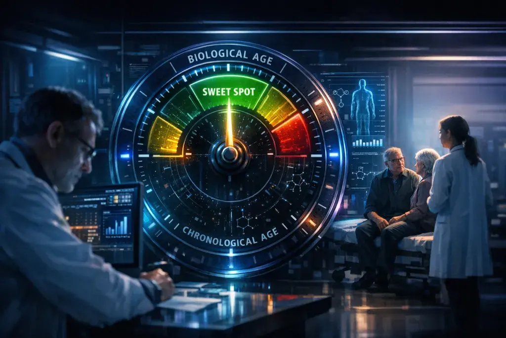 Sweet Spot Clock Reveals Biological Age Beyond Chronological Years