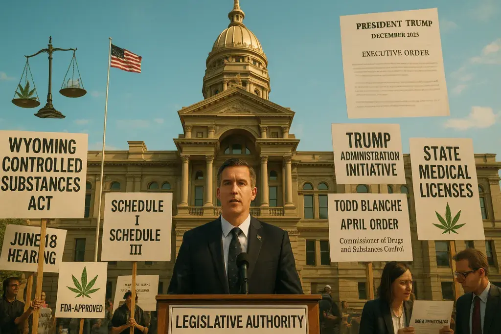 Wyoming Pushes Back on Federal Marijuana Rescheduling, Citing Legislative Authority