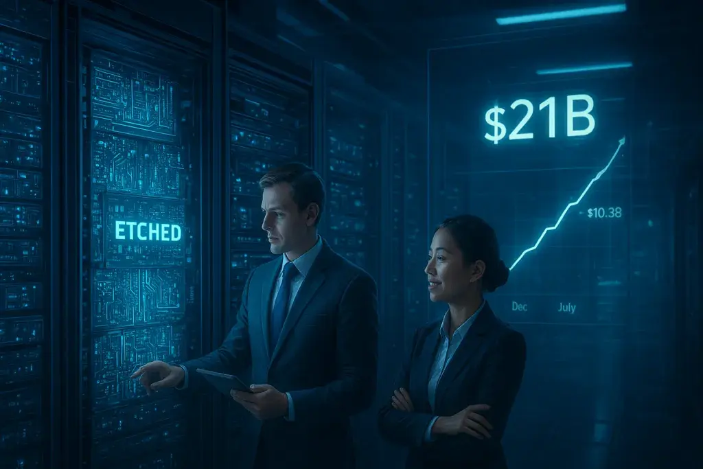 AI Chip Startup Etched Triples Valuation to $21 Billion in Weeks