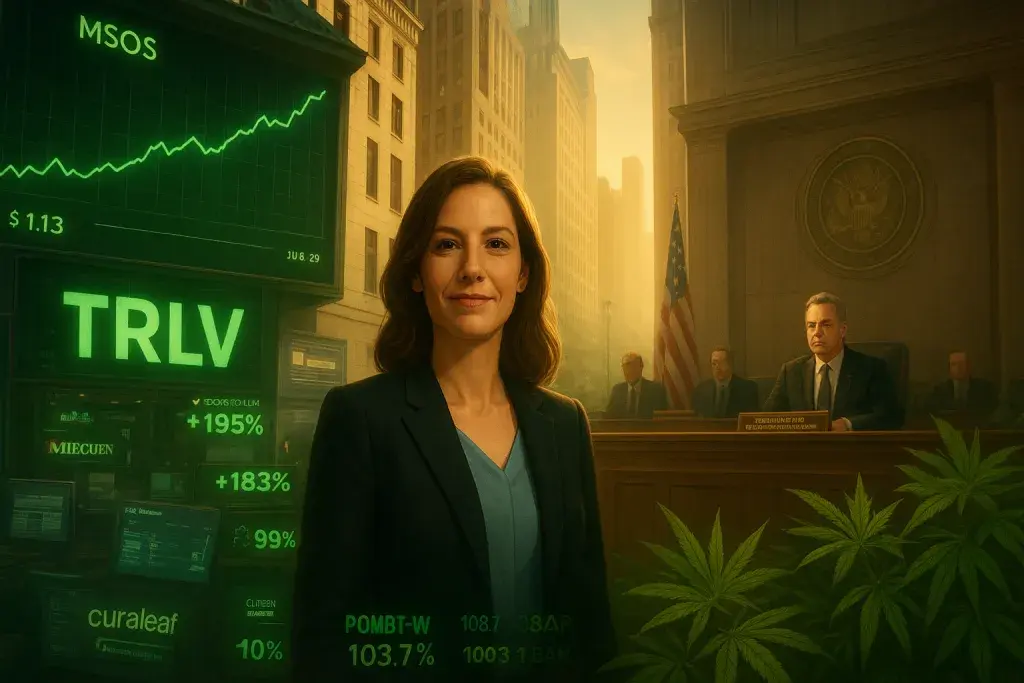 Cannabis ETF Hits 2026 Highs as Trulieve Listing Fuels Rescheduling Bets