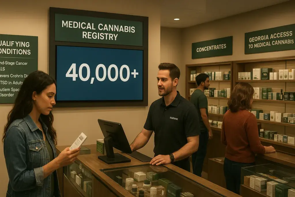Georgia's Medical Cannabis Registry Passes 40,000 Patients Under SB 220
