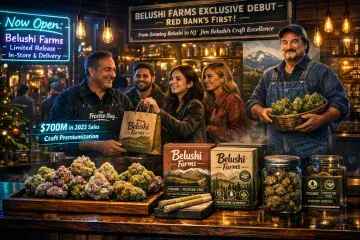 The Frosted Nug Launches Belushi Farms, Elevating Craft Cannabis in Red Bank